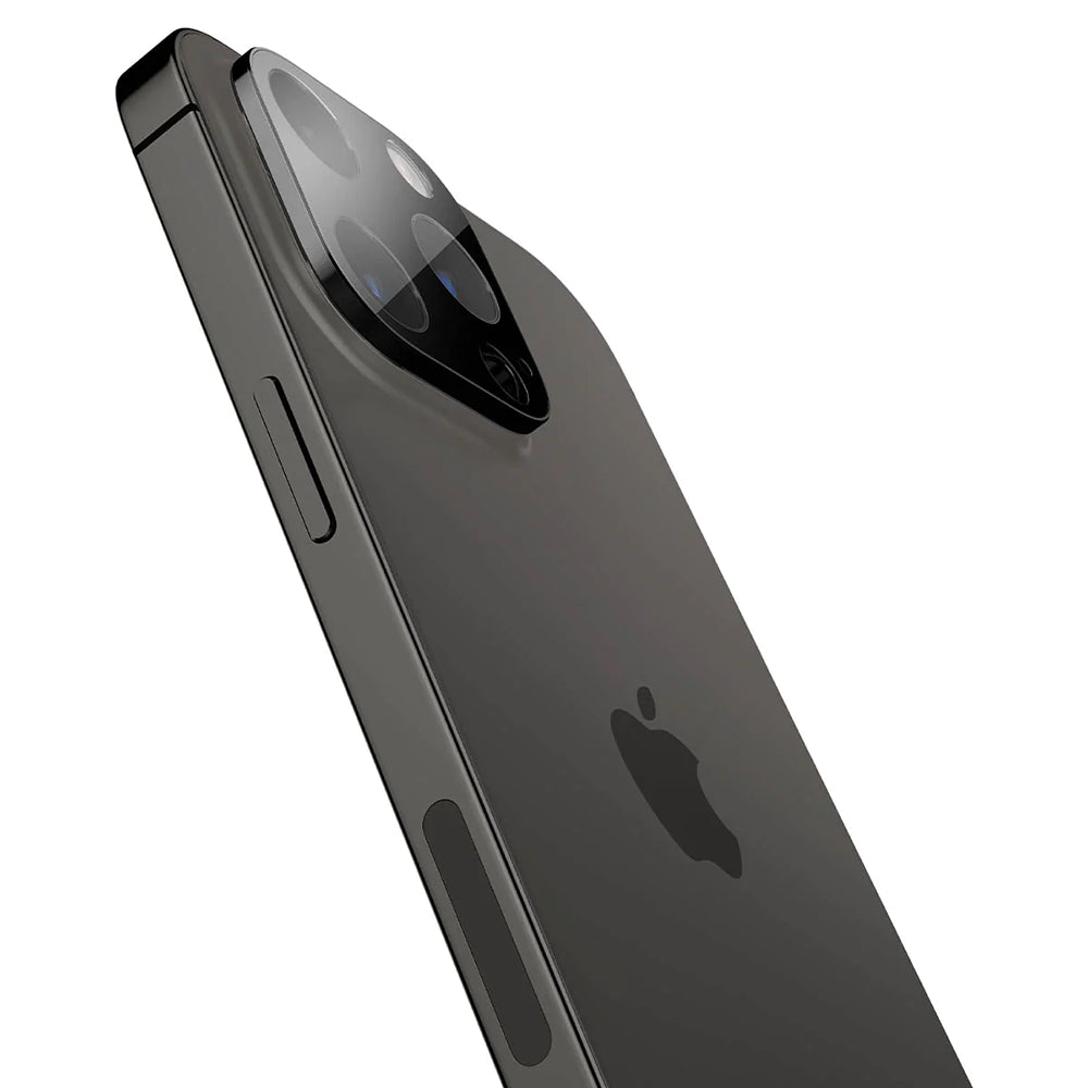 Techsuit takakameran suojakalvo Apple iPhone 14 Pro Max / 14 Pro -puhelimelle, karkaistu lasi, musta