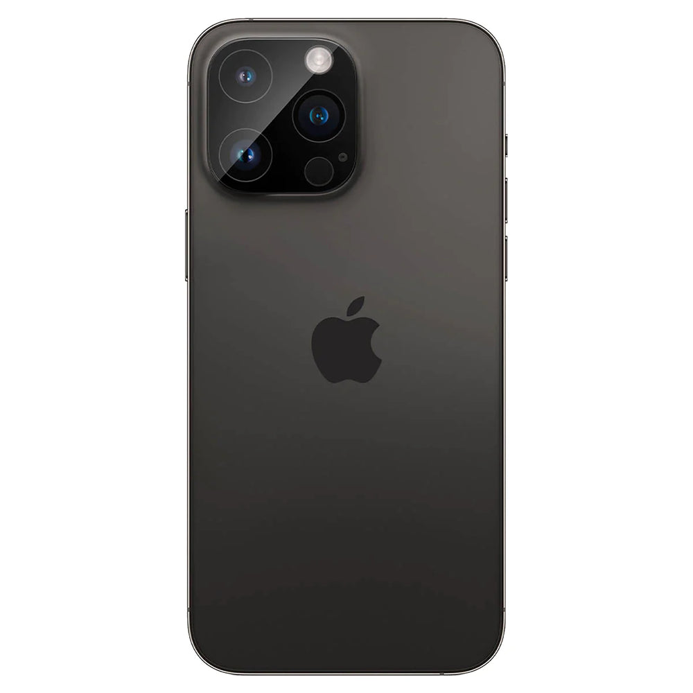 Techsuit takakameran suojakalvo Apple iPhone 14 Pro Max / 14 Pro -puhelimelle, karkaistu lasi, musta
