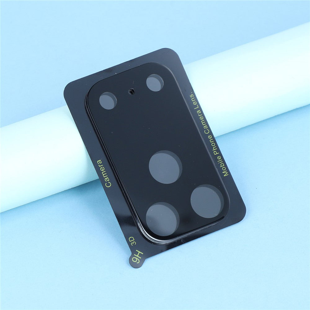 Techsuit Rear Camera Protective Film for Apple iPhone 18 Pro, Tempered Glass, Black