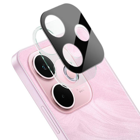 Techsuit takakameran suojakalvo Oppo A5 Pro 4G / A5 Pro -puhelimelle, karkaistu lasi, musta