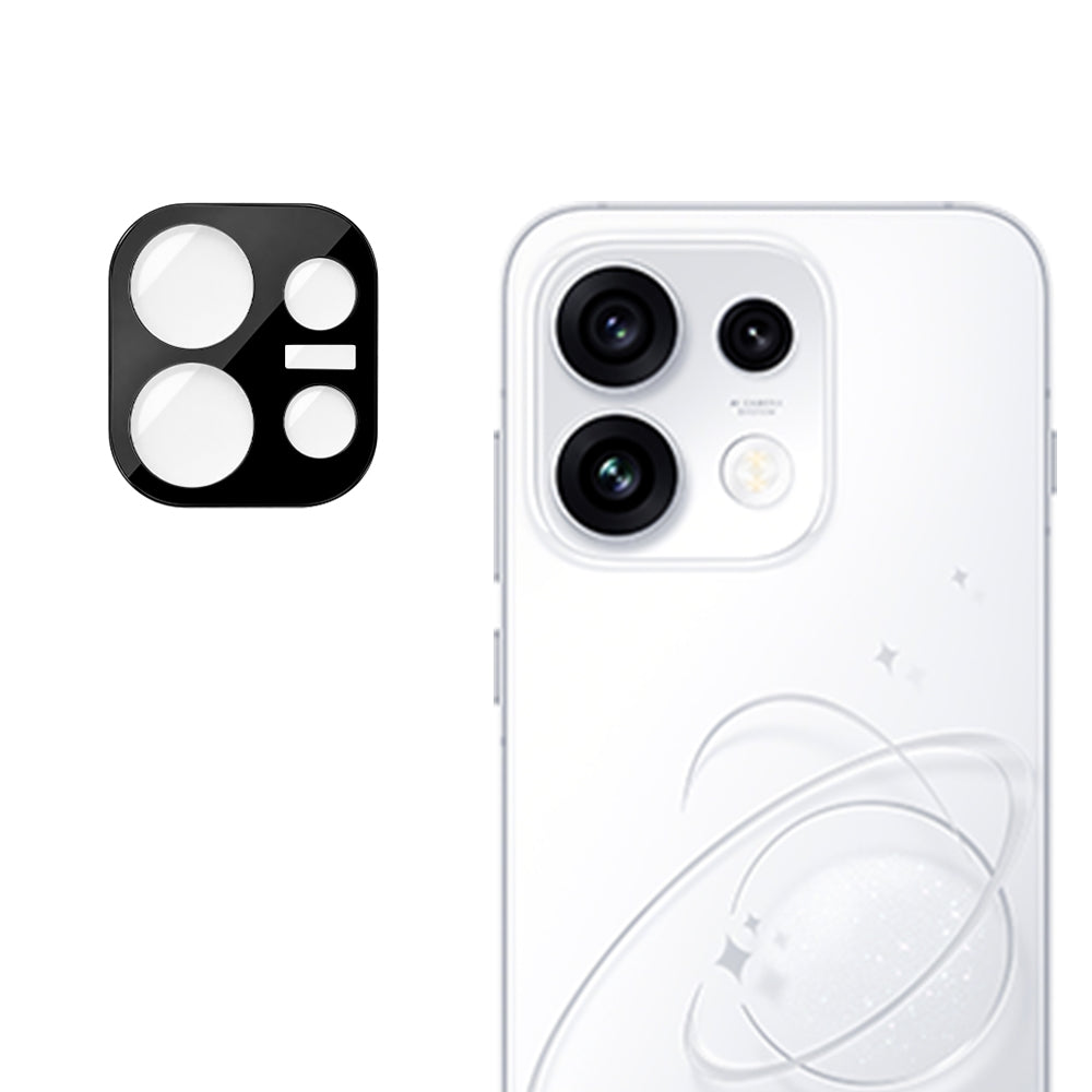 Techsuit takakameran suojakalvo Oppo Reno16 Prolle, karkaistu lasi, musta