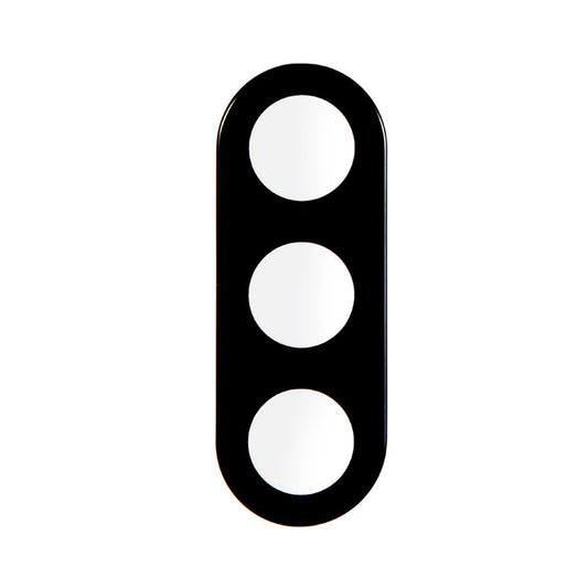 Techsuit-suojakalvo Samsung Galaxy S26:n takakameralle, karkaistu lasi, musta