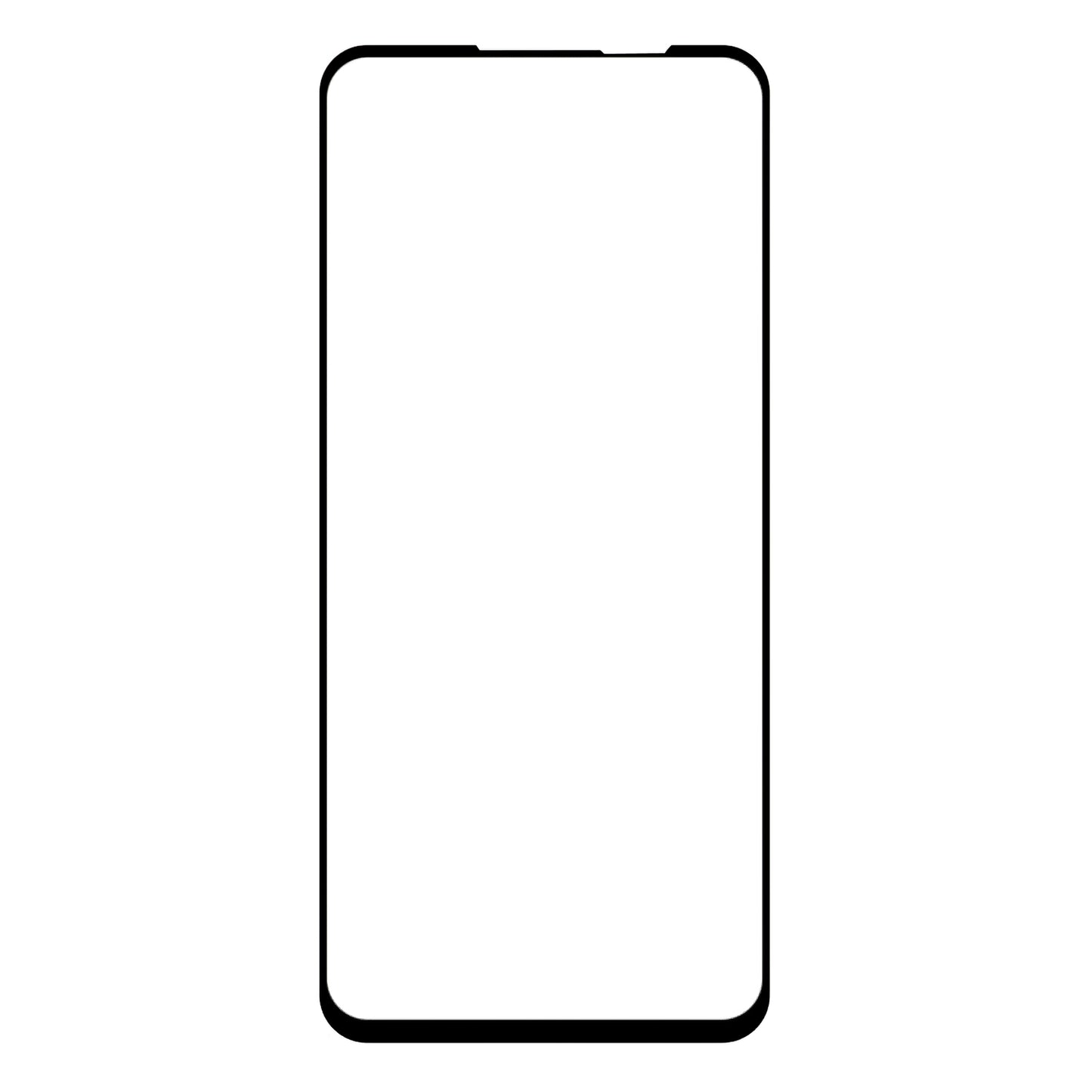 OEM Keraaminen näytönsuoja Motorola Moto Moto Moto G54 Power Edition / G14 / G54 / G73, Joustava lasi, Täysliima, 5D, musta, Musta