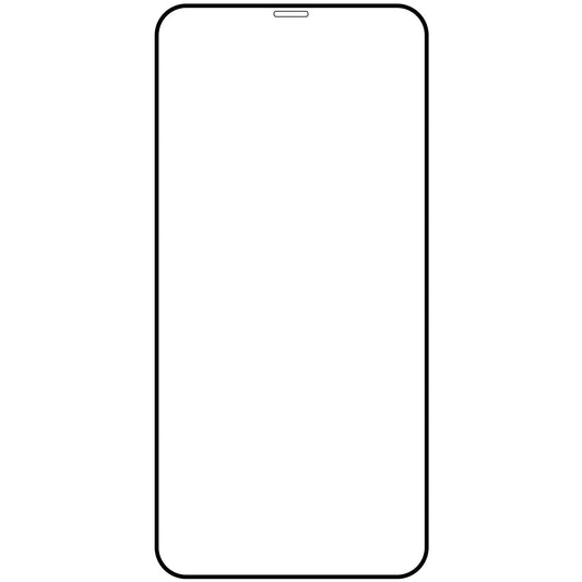 Suojakalvo Veason PRO Apple iPhone 12 Pro Max -puhelimelle, lasisuojattu, täysi liima, 6D, musta