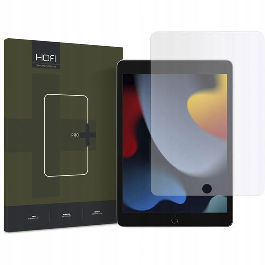 Näytönsuoja HOFI PRO+ Apple iPad 10.2 (2021) / 10.2 (2020) / 10.2 (2019), karkaistua lasia, täysi liima H0FI041