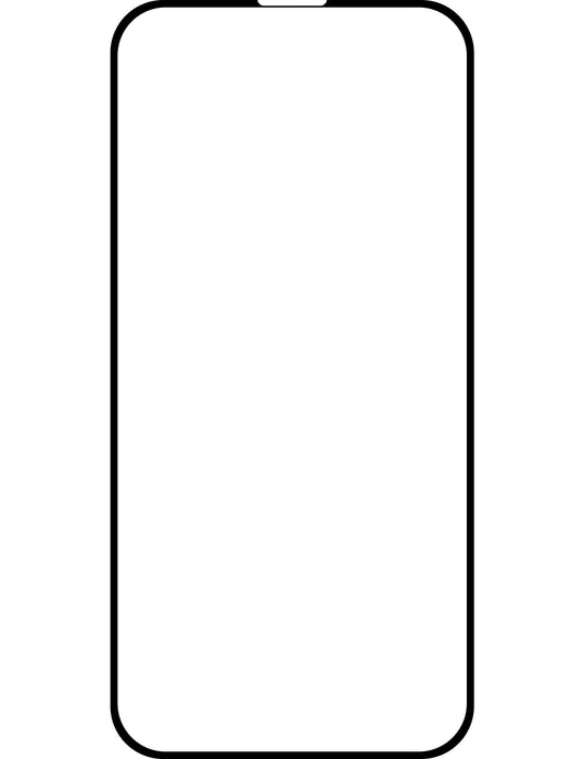 OEM-näytönsuoja Apple iPhone 16 Pro:lle, suojattu lasi, täysi liima, 5D, musta