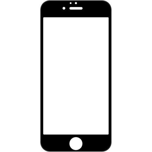 Suojaava näyttö Privacy Veason näytönsuoja Apple iPhone iPhone SE (2022) / SE (2020) / 8 / 7, lasi suojattu, täysi liima, 6D