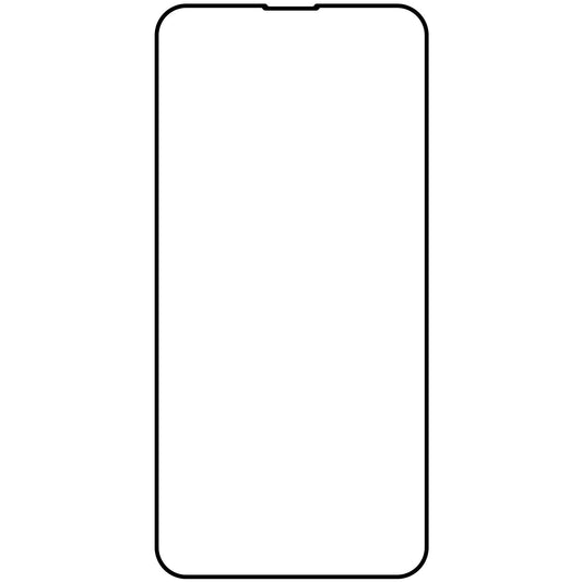 Näytönsuoja Veason PRO Apple iPhone 16e / 14 / 13 Pro / 13, lasisuojattu, täysi liima, 6D, musta