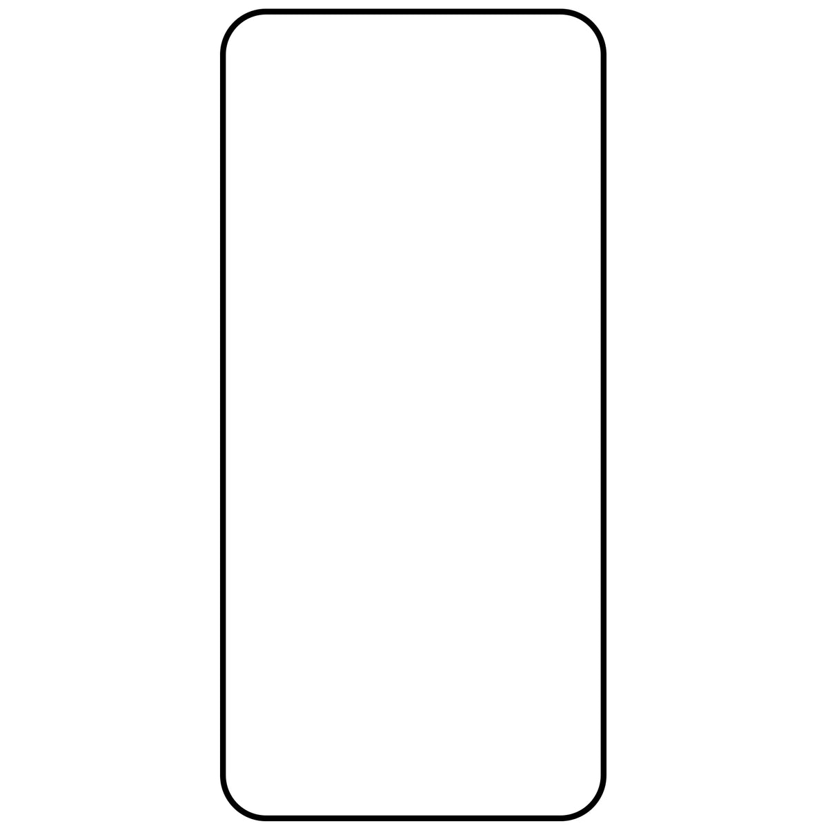 OEM-näytönsuoja Samsung Galaxy A36 A366:lle, karkaistu lasi, täysiliimainen, 5D, musta