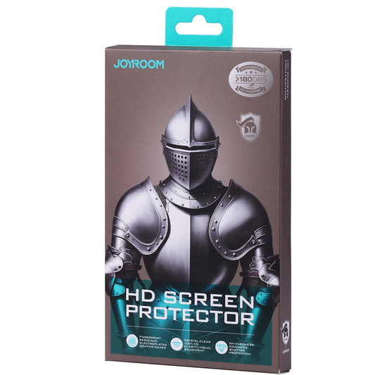 Joyroom-näytönsuojakalvo Samsung Galaxy S24 S921:lle, Panssarilasi, Täysliima, 2.5D, Musta