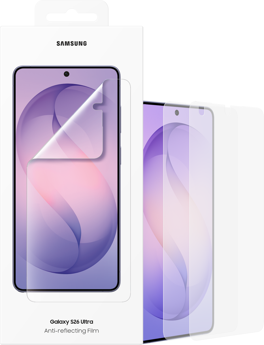 Heijastamaton näytönsuojakalvo Samsung Galaxy S26 Ultra S948:lle, Muovi, 2 kappaleen setti EF-US948CTEGWW