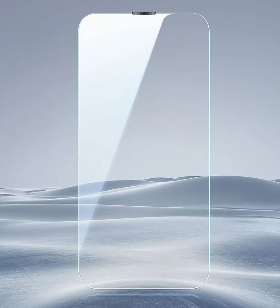 ESR Ultrafit -näytönsuojakalvo Apple iPhone 17e / 16e / 14 / 13 Pro -puhelimille, Panssarilasi, Täysliima, 2 kappaleen setti