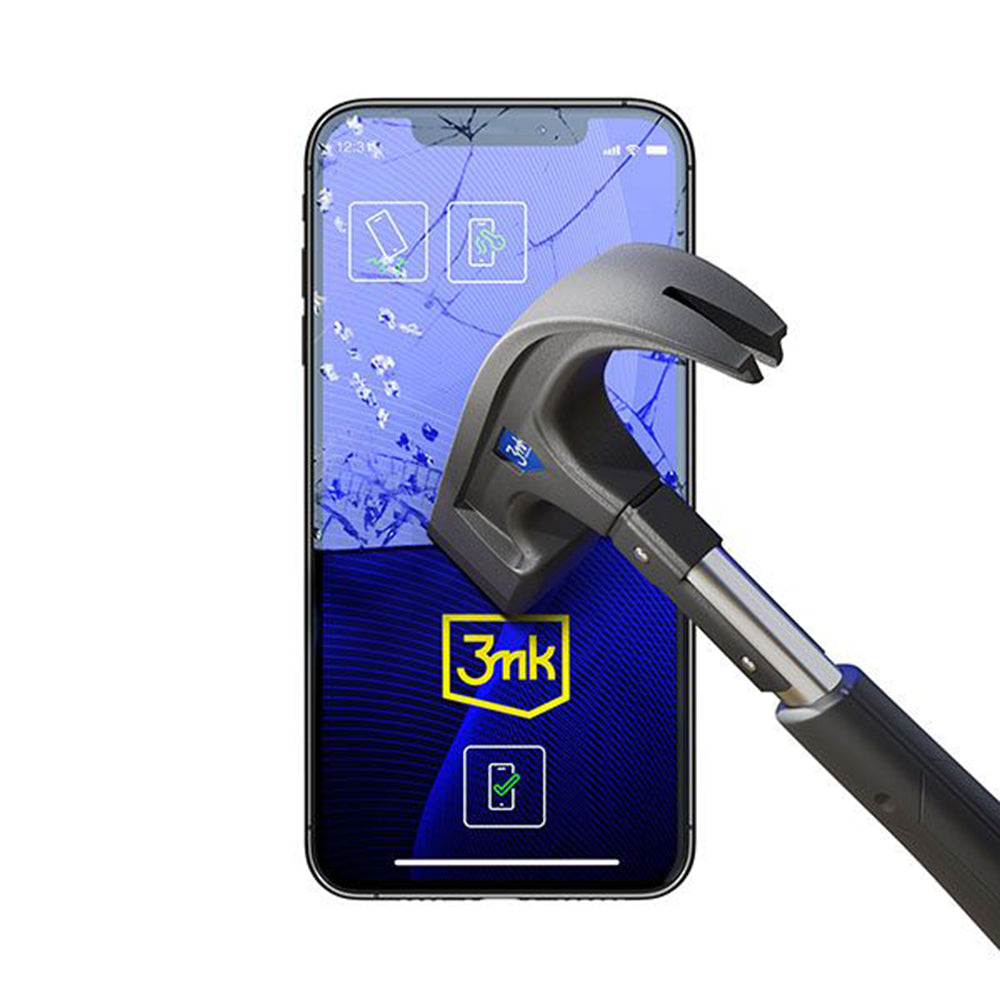 3MK FlexibleGlass -näytönsuoja Apple iPhone 13:lle, joustava lasi, täysi liima
