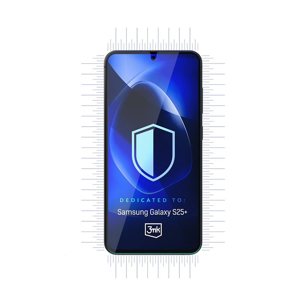 3MK FlexibleGlass -näytönsuoja Samsung Galaxy S25+ S936:lle, joustava lasi, täysi liima