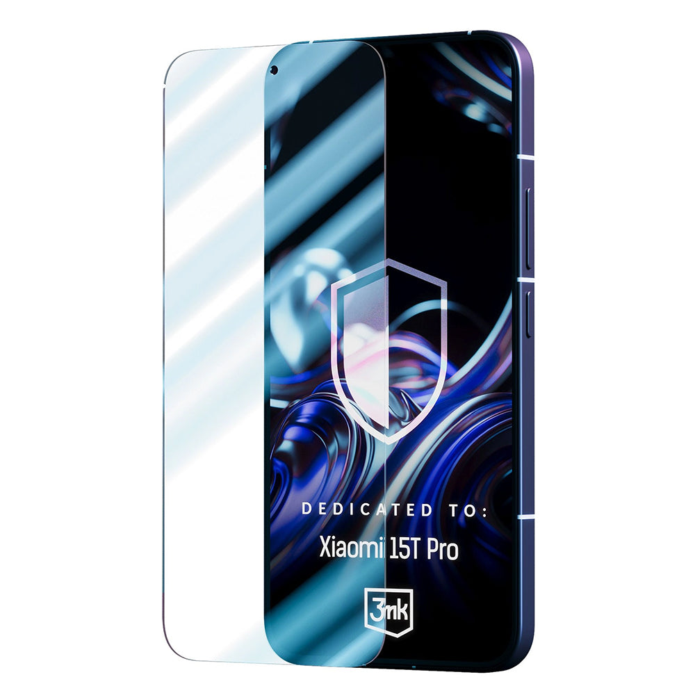 Suojakalvo 3MK FlexibleGlass Xiaomi 15T Pro:lle, Joustava Lasi, Täysliima