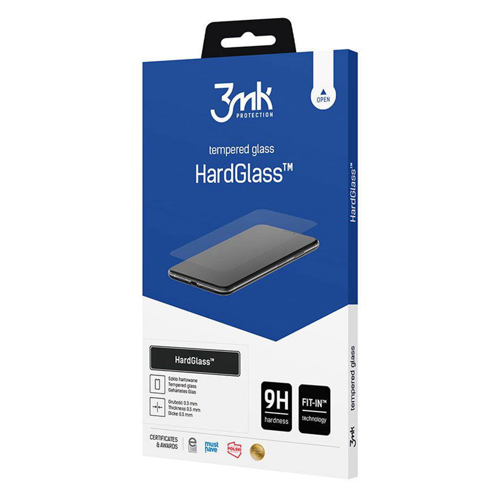 Näytönsuojakalvo 3MK HardGlass Samsung Galaxy S26 Plus S947:lle, Panssarilasi, Täysliima