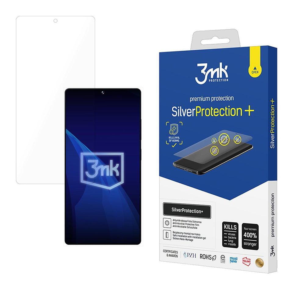 Näytönsuoja 3MK Silver Protect+ Samsung Galaxy S25 Ultra S938:lle, muovia