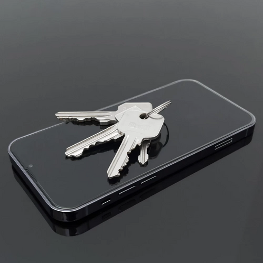 Privacy WZK AntiSpy -näytönsuoja Apple iPhone 15 Prolle, karkaistu lasi, täysi liima
