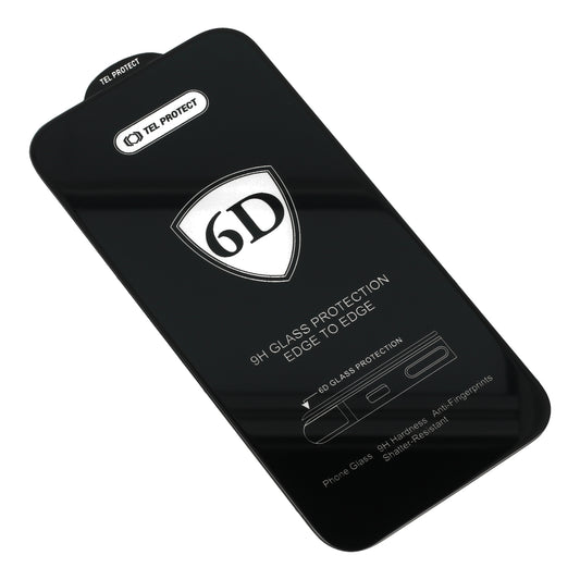 OEM-näytönsuoja Samsung Galaxy S26 Ultra S948:lle, karkaistu lasi, täysi liima, 6D, musta