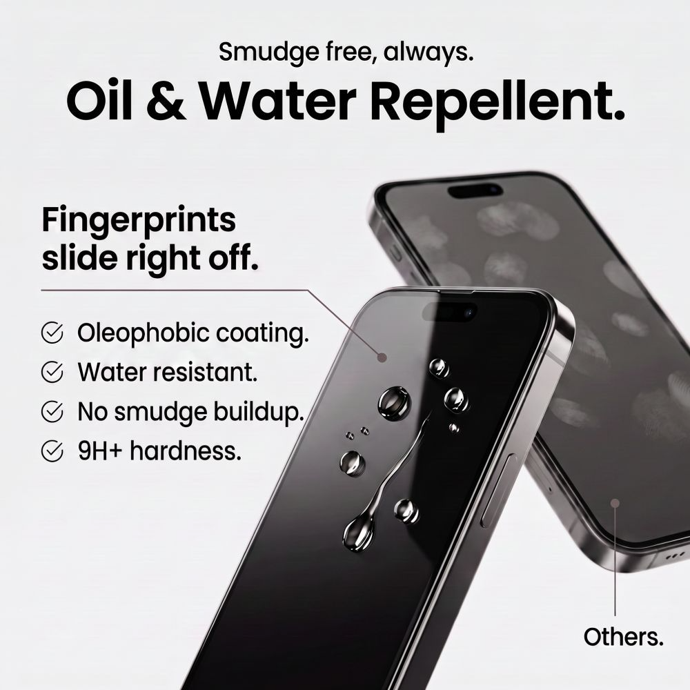 Tech-Protect OneTouch -näytönsuoja Apple iPhone 18 Pro Max / 17 Pro Max -laitteille, karkaistu lasi, täysiliimainen, 2 kappaleen setti, läpinäkyvä