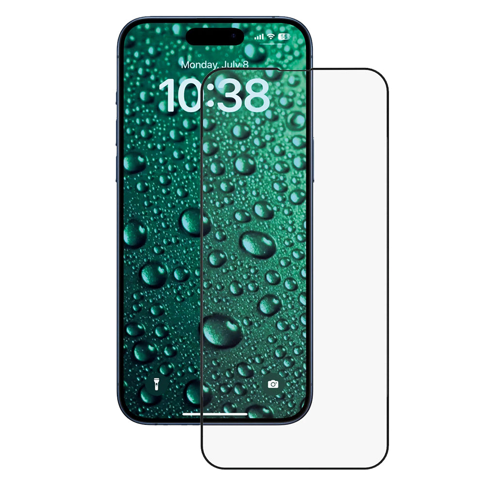 Anank 5X vahvistettu näkymätön suojakalvo Apple iPhone 17 Pro:lle, karkaistu lasi, täysliima, 3D, musta