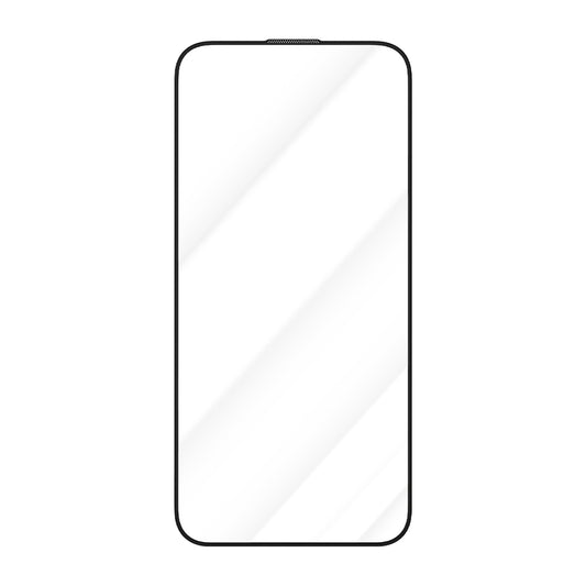 Blueo Crystal Anti-Scratch -näytönsuoja Apple iPhone 16 / 15:lle, karkaistu lasi, täysiliimainen, musta