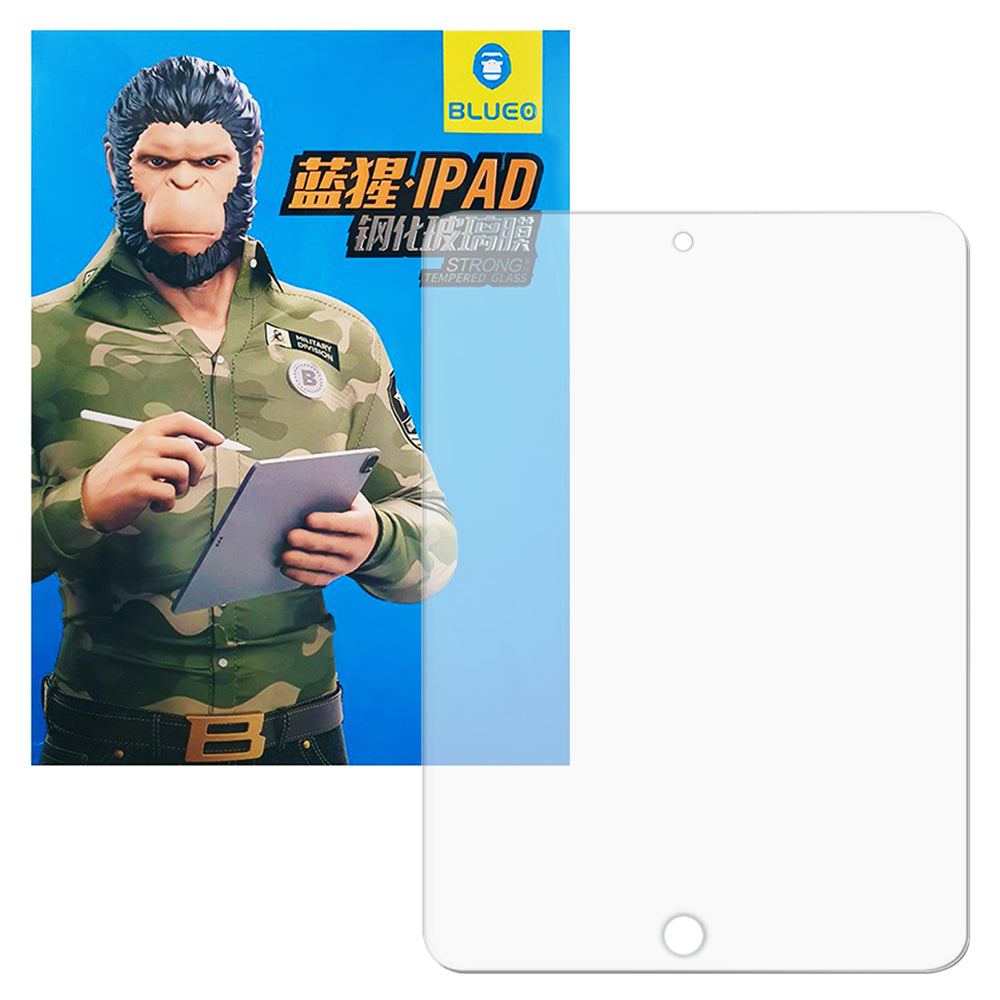Blueo HD -näytönsuojakalvo Apple iPad 10.2 (2021) / 10.2 (2020) / 10.2 (2019) -laitteille, Panssarilasi, Täysliima