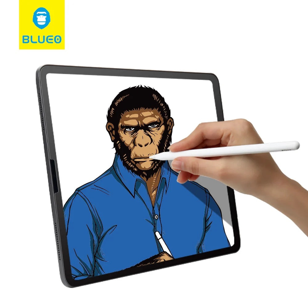 Blueo Special Writing Screen Protector for Apple iPad 10.2 (2021) / 10.2 (2020) / 10.2 (2019), Plastic