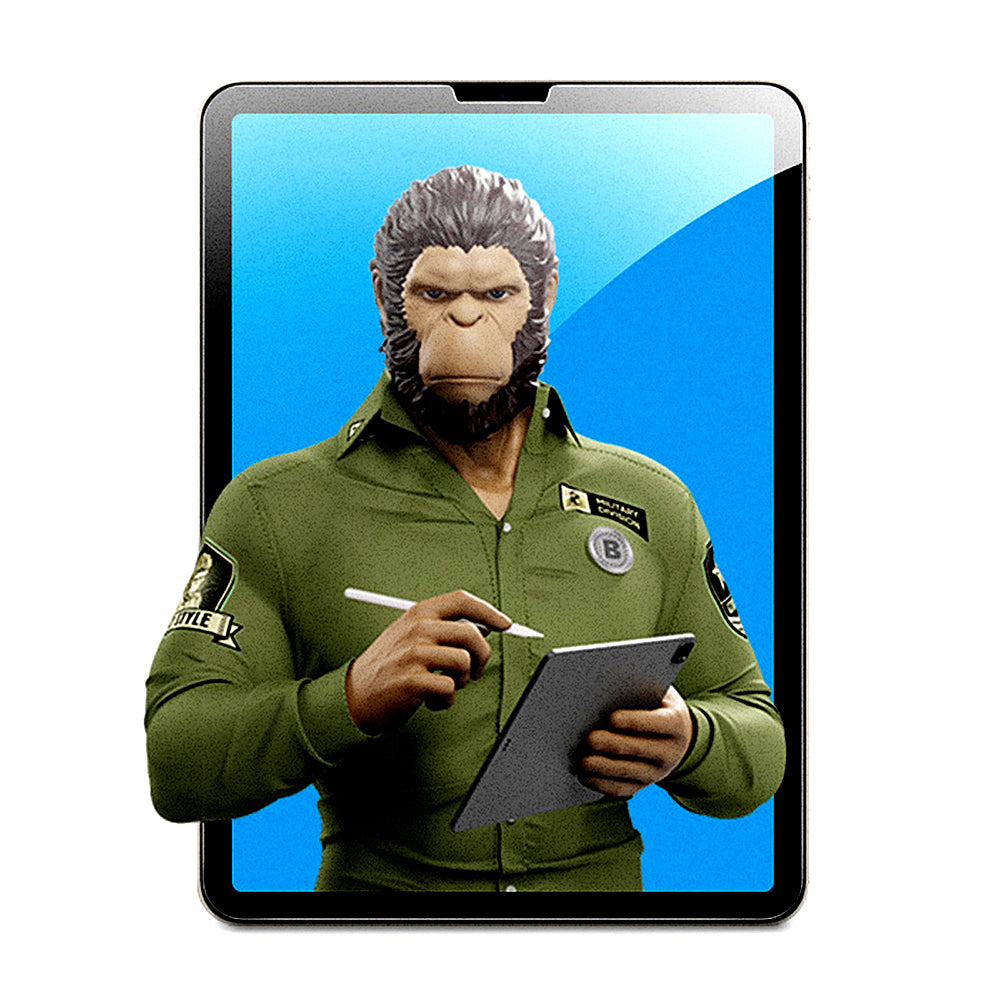 Blueo Special Writing Screen Protector for Apple iPad 10.2 (2021) / 10.2 (2020) / 10.2 (2019), Plastic