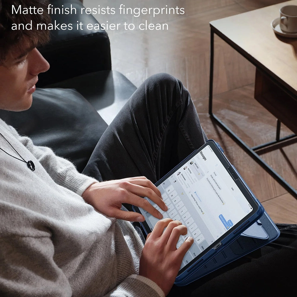 ESR Armorite Paper Feel UltraFit -näytönsuojakalvo Apple iPadille (2025) / (2022), Panssarilasi, Täysliima, 2 kappaleen setti