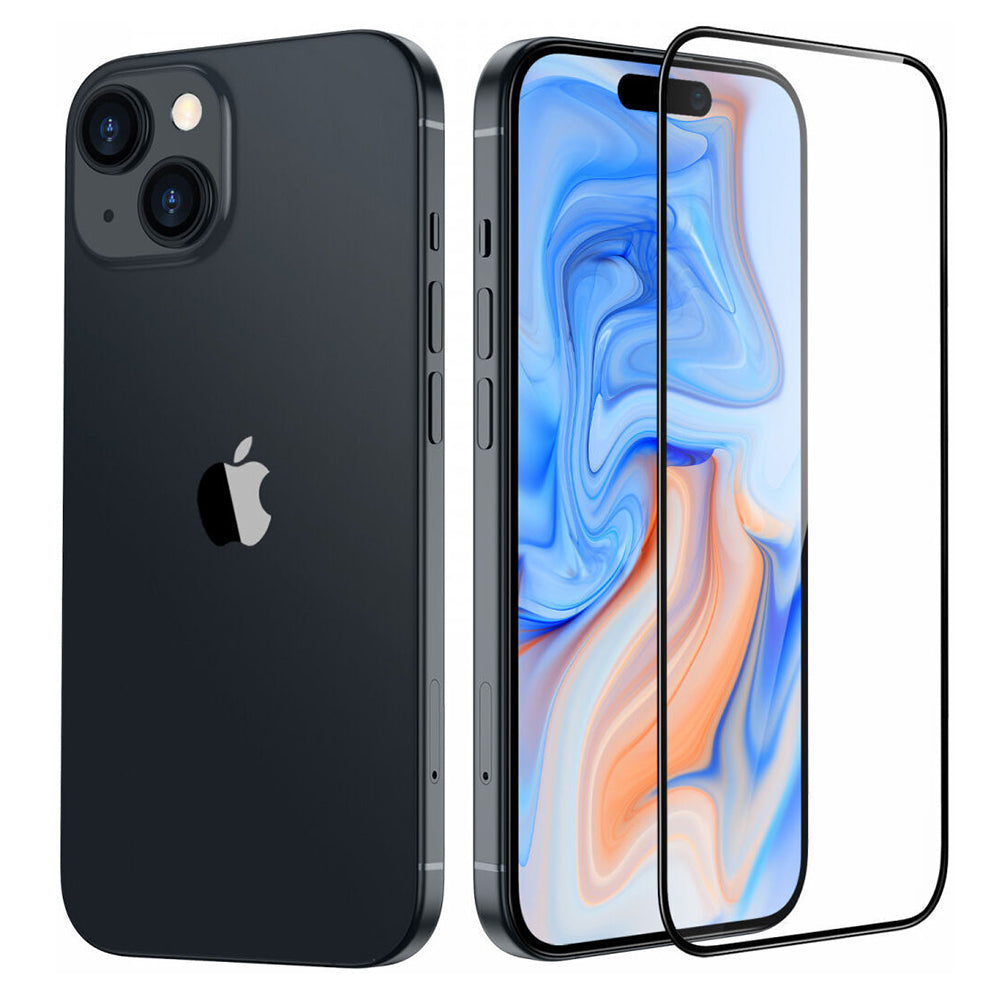 ESR Armorite -näytönsuojakalvo Apple iPhone 15 Plus -puhelimelle, Panssarilasi, Täysliima, Musta