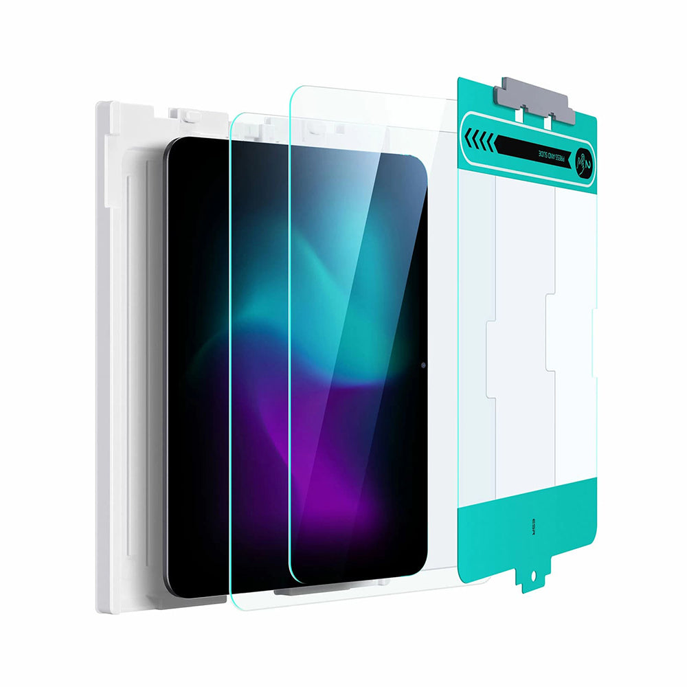 ESR-näytönsuojakalvo Apple iPad Pro 13 (2024) varten, Panssarilasi, Full Glue, 2 kappaleen setti