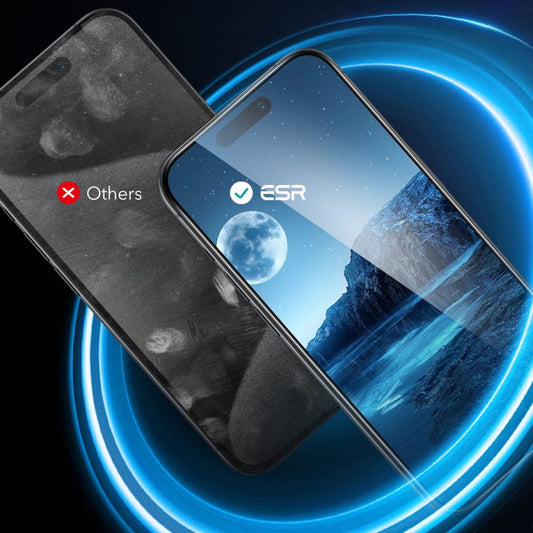 ESR-näytönsuojakalvo Apple iPhone 16:lle, Panssarilasi, Full Glue