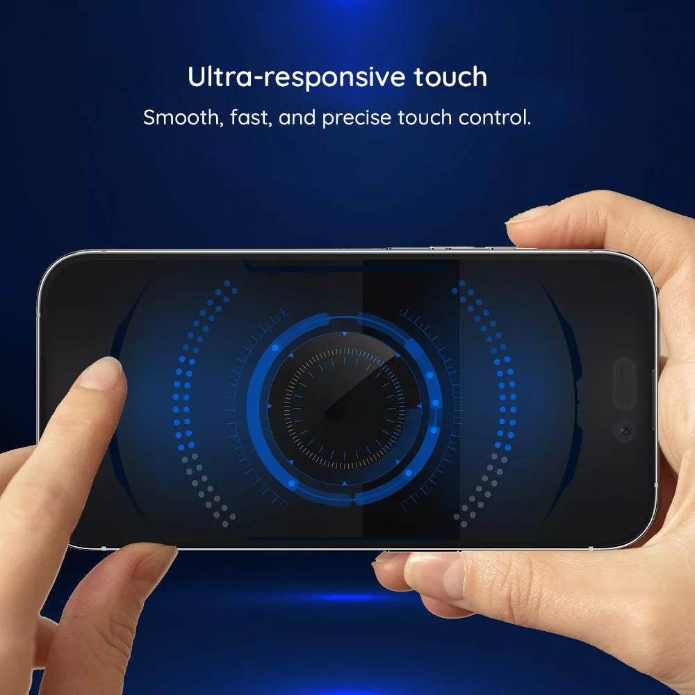 Blueo HD ulkoinen näytönsuoja Samsung Galaxy Z Fold8 F971:lle, karkaistu lasi, täysiliimainen, 2.5D, musta