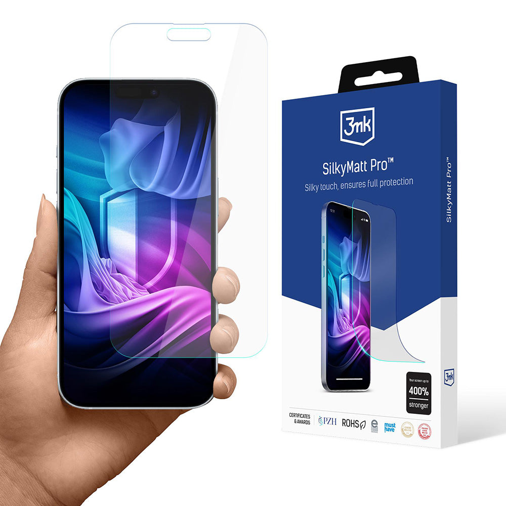 Matte Screen Protector 3MK Silky Pro for Apple iPhone 17 Air, Plastic