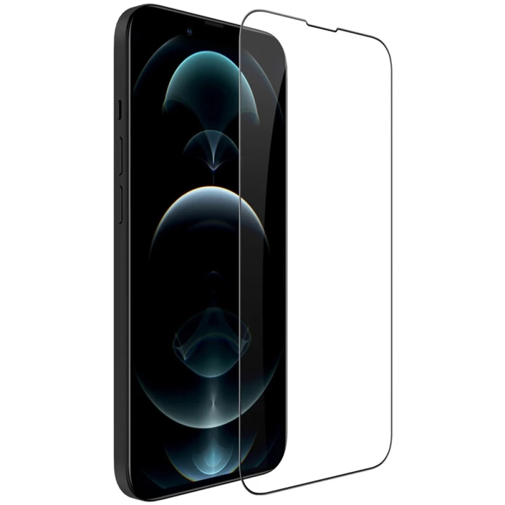 Nillkin CP+ Pro näytönsuoja Apple iPhone 17e / 16e / 14 / 13 Pro / 13, karkaistu lasi, täysi liima, musta