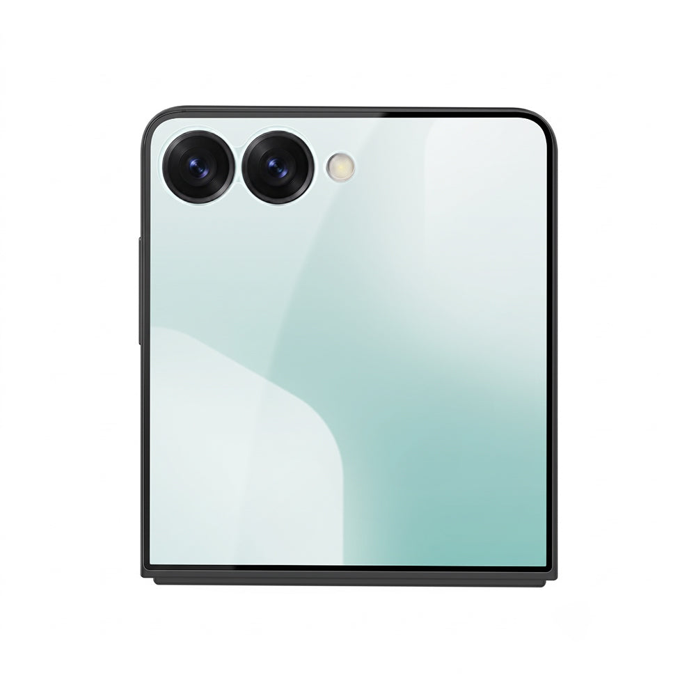 Nillkin CP+ Pro ulkoinen näytönsuoja Samsung Galaxy Z Flip8 F776 / Z Flip7 F766:lle, karkaistu lasi, täysi liima, musta
