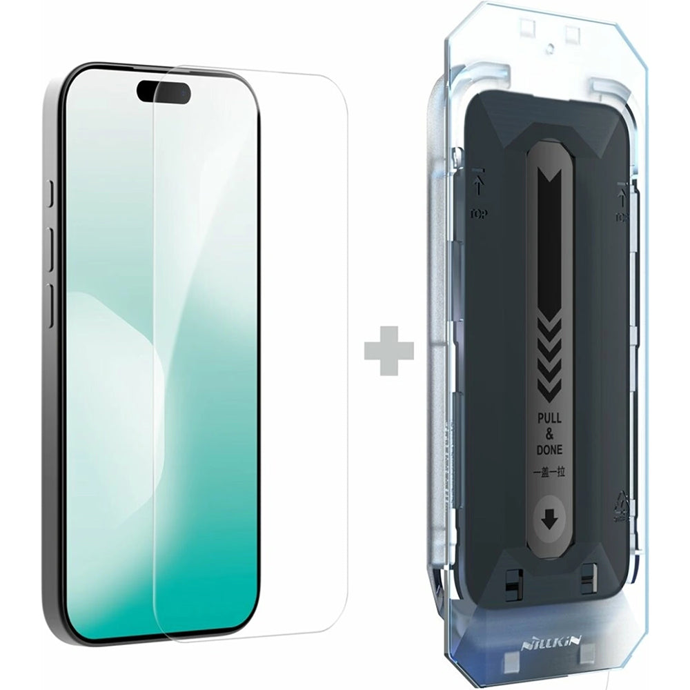 Nillkin H+ Pro -näytönsuoja applikaattorilla Apple iPhone 17:lle, karkaistu lasi, täysi liima