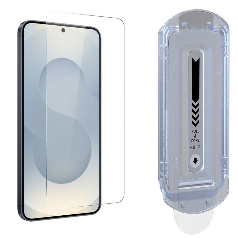 Nillkin H+ Pro näytönsuoja applikaattorilla Samsung Galaxy S25 S931:lle, karkaistu lasi, täysi liima