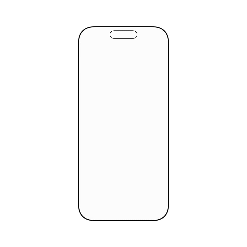 PanzerGlass Ultra-Wide Fit Stealth Fastfit -suojakalvo Apple iPhone 17 / 16 Pro -puhelimille, karkaistu lasi, täysliima, musta
