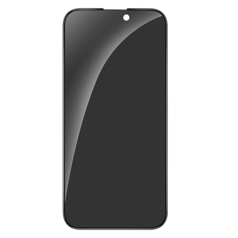Anank 5X Reinforced Applicator Privacy-näytönsuojakalvo Apple iPhone 17 Prolle, Turvalasi, Full Glue, 2.5D
