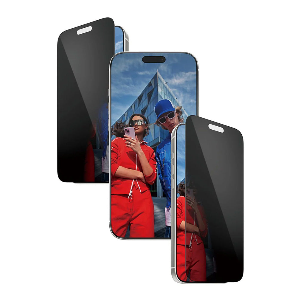 Privacy PanzerGlass Ultra-Wide Fit 2-Way EasyAligner -näytönsuojakalvo Apple iPhone 17 Pro Maxille, Turvalasi, Täysliima