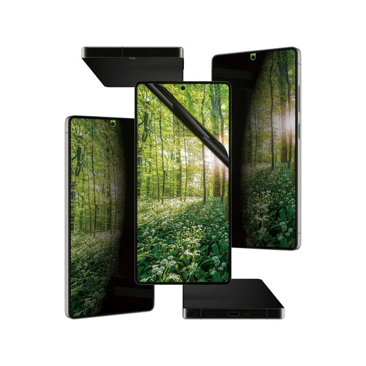 PanzerGlass Ultra-Wide Fit Eco Matrix 4-Way Privacy-näytönsuojakalvo Samsung Galaxy S25 Ultra S938:lle, karkaistu lasi, täysliima