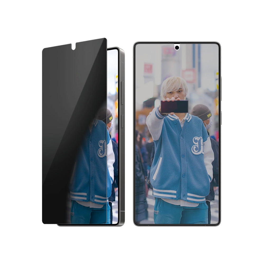 PanzerGlass Ultra-Wide Fit Privacy-näytönsuoja Samsung Galaxy S25 Ultra S938:lle, karkaistu lasi, täysliima