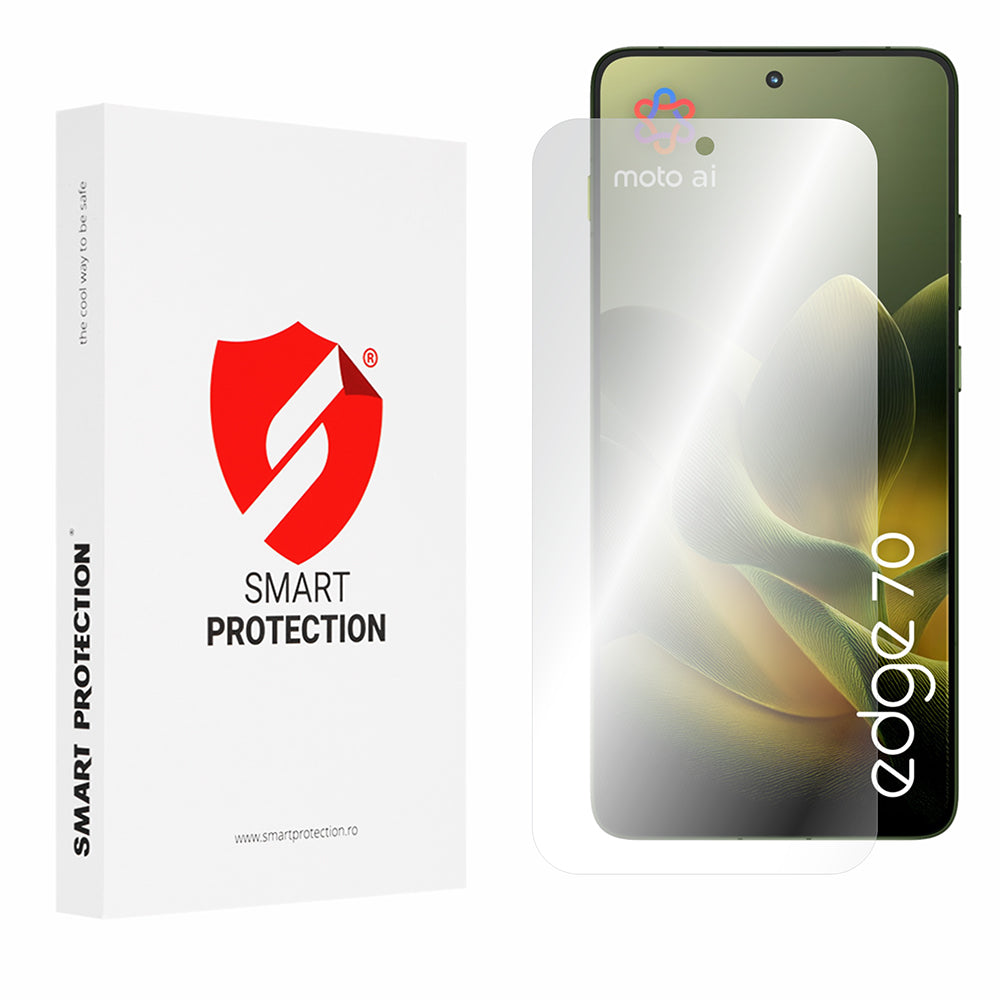 Suojakalvo Smart Protection Premium Classic Motorola Edge 70:lle, Muovi, 2 kappaleen setti.
