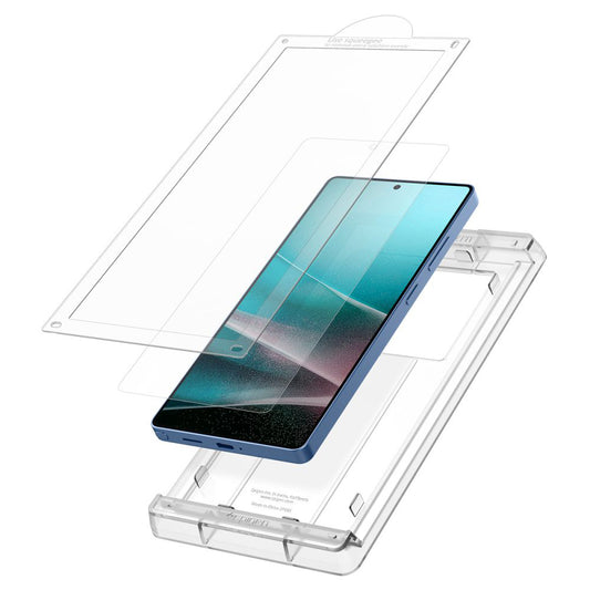 Näytönsuoja Spigen Elite Shield EZ FIT HD Samsung Galaxy S25 Ultra S938:lle, muovia AFL09083