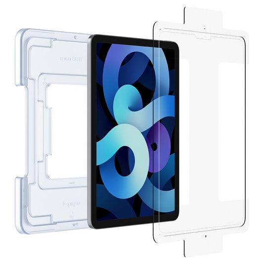 Näytönsuoja Spigen GlastR EZ FIT Apple iPad Air (2022) / Pro 11 (2021) / Air (2020) varten, Karkaistu lasi, Full Glue AGL02065