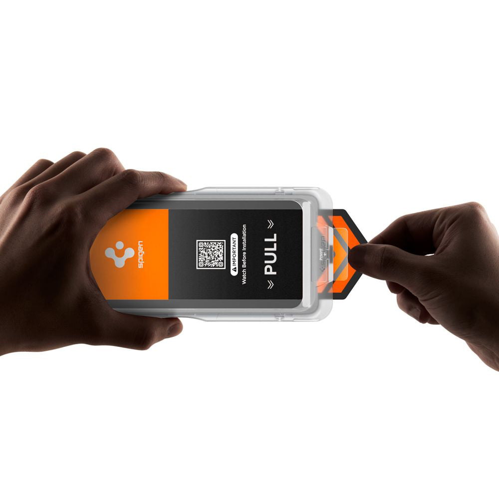 Suojakalvo Spigen GlastR EZ FIT Pro HD Samsung Galaxy S26 Plus S947 -puhelimelle, Karkaistu lasi, Full Glue AGL11086