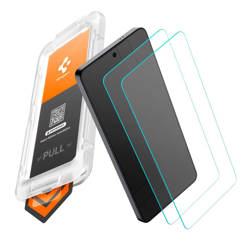 Spigen GlastR EZ FIT Pro HD Screen Protector for Samsung Galaxy S26 Ultra S948, Tempered Glass, Full Glue, Set of 2 pieces AGL11072