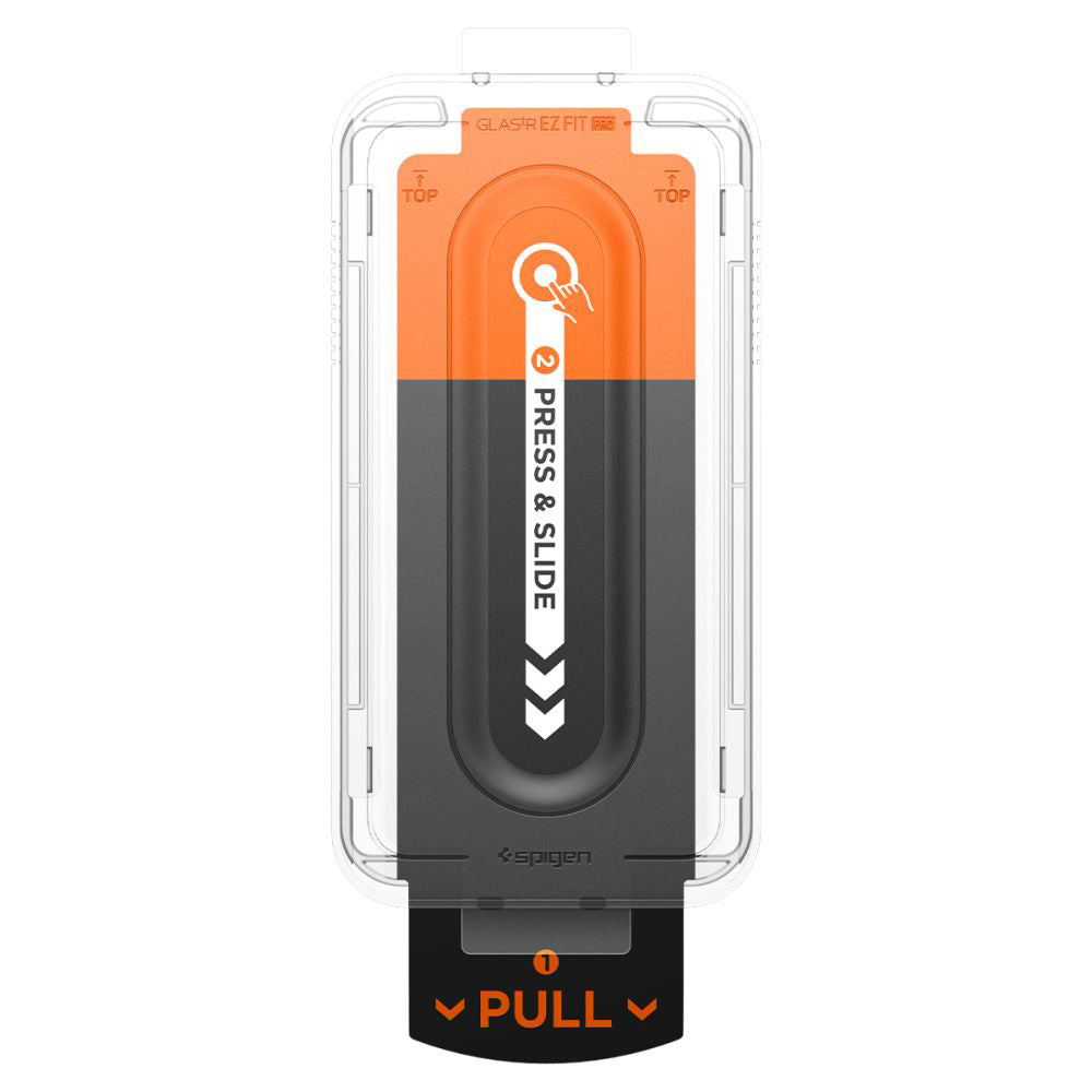 Suojakalvo Spigen GlastR EZ FIT Pro Samsung Galaxy S25 Edge S937 -puhelimelle, Karkaistu lasi, Täysliima